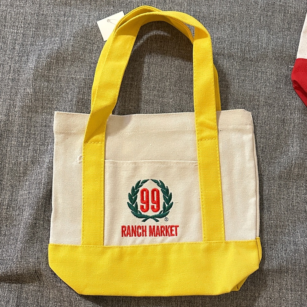 99 Ranch Market Tote Bag Yellow